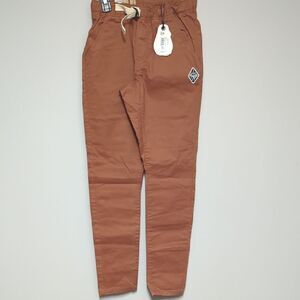 Prana Brown Joggers with Slim Fit and Versatile Style